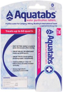 best water purification tablets