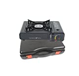 M.V. Trading GS-1 Deluxe Butane Burner Stove with Free Case