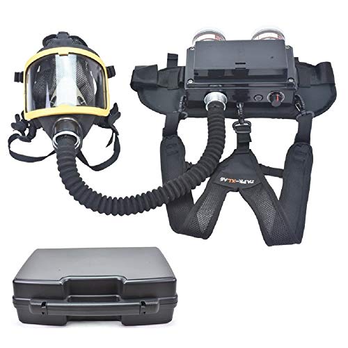PAPR Powered Air Purifying Respirator Assembly Kit, Belt-Mounted with Back Pack(XLSFA6-HY01, 300 lpm)
