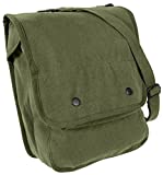 Rothco Canvas Map Case Shoulder Bag, Olive Drab , CHEAP SURVIVAL GEAR