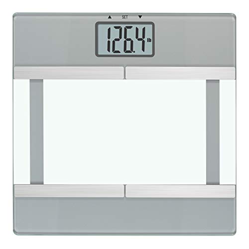 InstaTrack igital Bathroom Scale with Body Fat/BMI Monitoring Plus Athlete Mode, One Size, Silver, ultralight backpacking gear