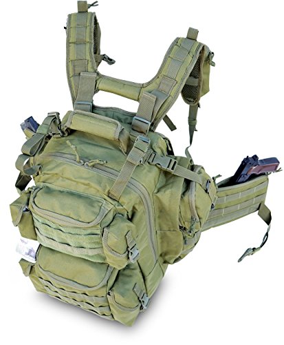 Explorer Tactical Bag, Olive Drab Green, 20 x 11.50 x 11-Inch