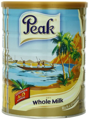 Peak Dry Whole Milk Powder, 900-Grams (Packaging May Vary)