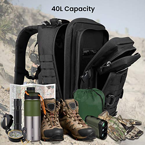 Marmot Tactical Backpack MOLLE Backpack Military Bag Army 3 Day Assault Pack 40L Rucksack , cheap bug out bag
